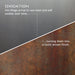PD Metals Unpainted Outdoor Fire Ring - Unpainted Metal Gray