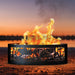 PD Metals Fishing Hole Unpainted Outdoor Fire Ring - Unpainted Metal Gray