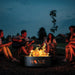 PD Metals Home Unpainted Outdoor Fire Ring - Unpainted Metal Gray