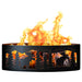 PD Metals Moose Unpainted Outdoor Fire Ring - Unpainted Metal Gray