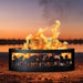 PD Metals Mustangs Unpainted Outdoor Fire Ring - Unpainted Metal Gray