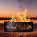 PD Metals Pirates Life Unpainted Outdoor Fire Ring - Unpainted Metal Gray