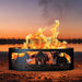 PD Metals Scottie Unpainted Outdoor Fire Ring - Unpainted Metal Gray