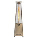 RADtec PYR-SSP Pyramid Series 93 Propane Gas Patio Heater - 24 x 24 x 93 in. - Stainless Steel Color