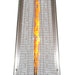 RADtec PYR-SSP Pyramid Series 93 Propane Gas Patio Heater - 24 x 24 x 93 in. - Stainless Steel Color