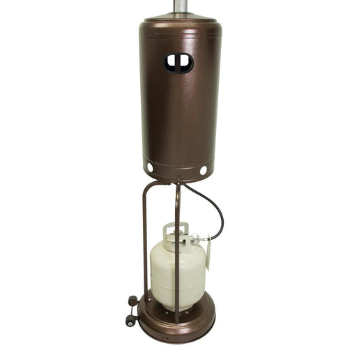 RADtec RF-ABNG Real Flame 96 Natural Gas Patio Heater - 19 x 19 x 96 in. - Antique Bronze Color